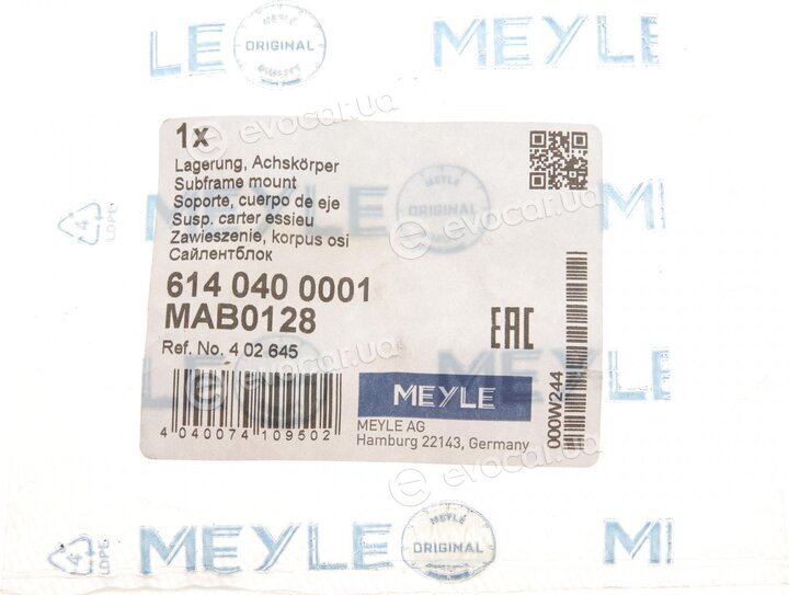 Meyle 614 040 0001