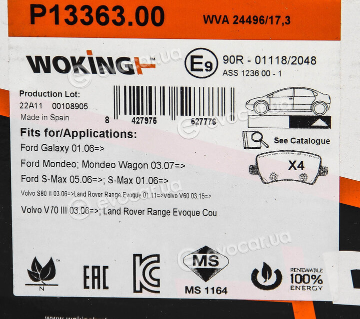 Woking P13363.00