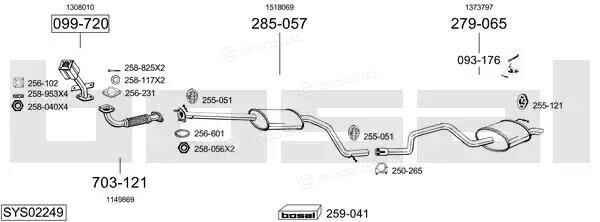 Bosal SYS02249