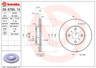 Brembo 09.6765.10