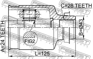 Febest 0511-MZ5ATRH