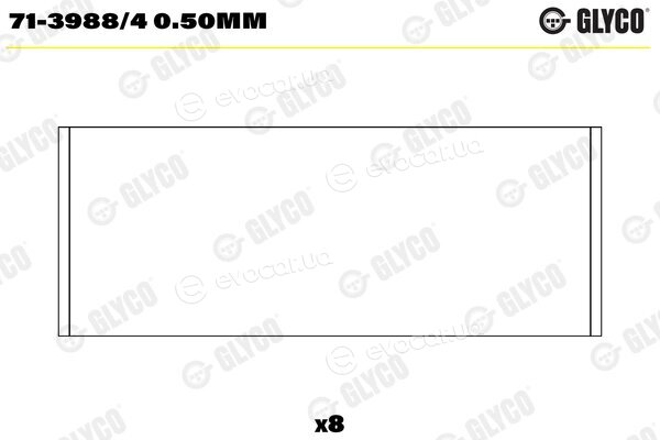 Glyco 71-3988/4 0.50mm