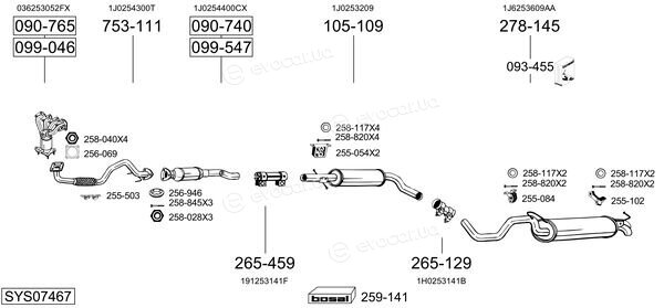 Bosal SYS07467