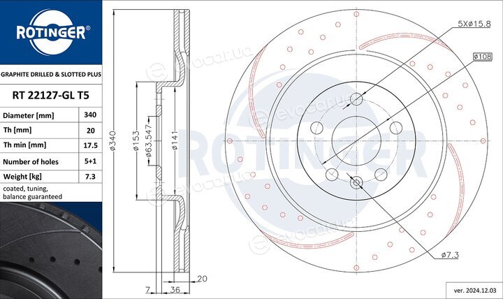 Rotinger RT 22127-GL T5