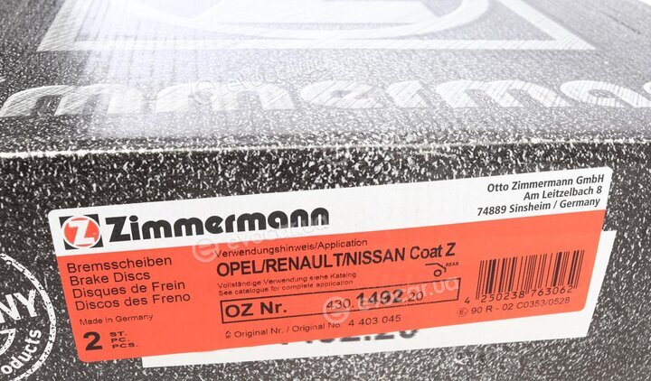 Zimmermann 430.1492.20