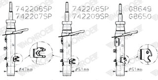 Monroe G8649