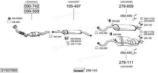 Bosal SYS07668