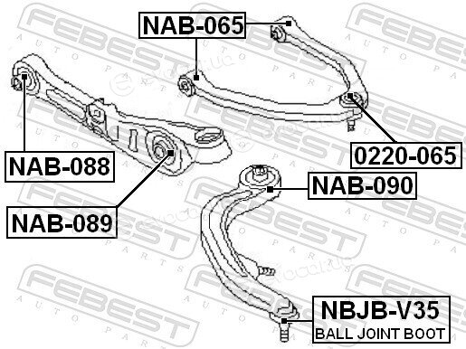 Febest NBJB-V35
