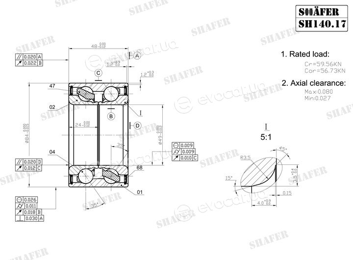 Shafer SH140.17