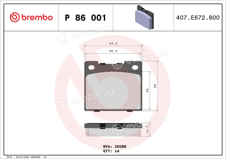 Brembo P 86 001