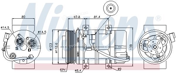 Nissens 89069