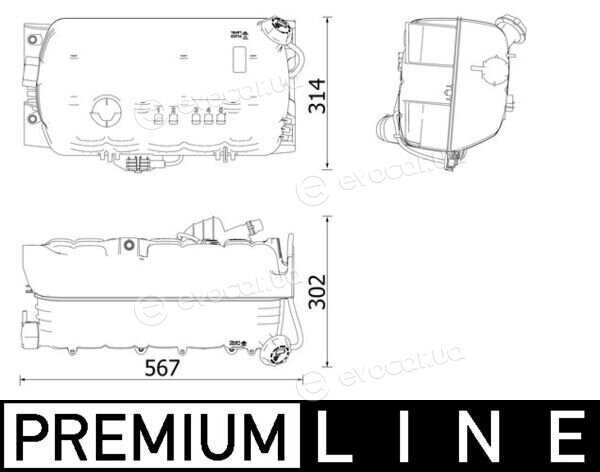 Mahle CRT 97 000P