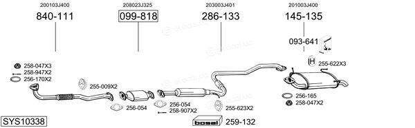 Bosal SYS10338