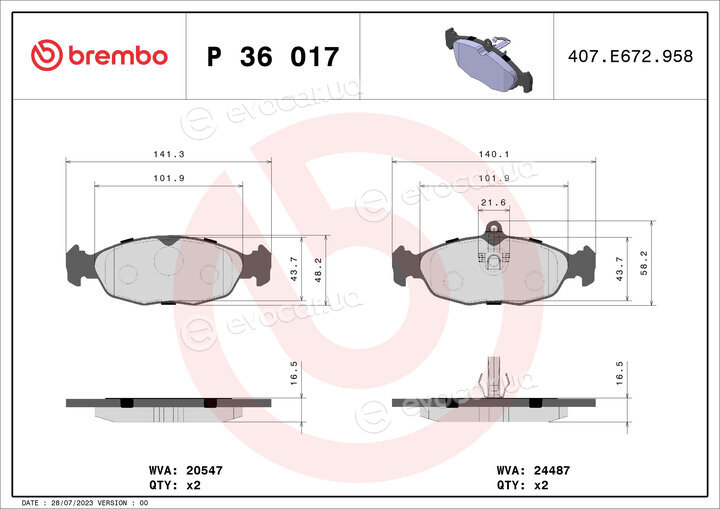 Brembo P 36 017