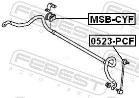 Febest MSB-CYF