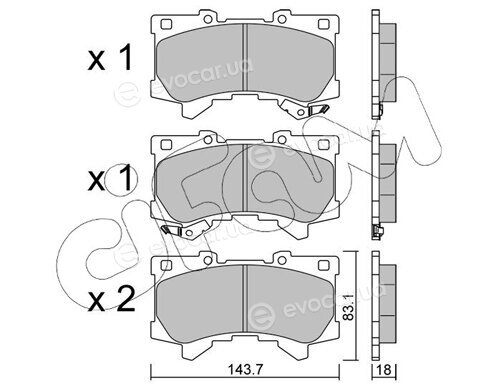 Cifam 822-1401-0