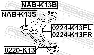 Febest NAB-K13B