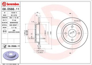 Brembo 08.D566.11