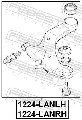 Febest 1224-LANRH