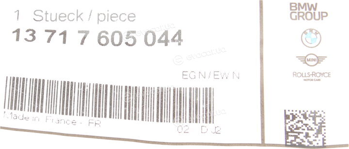 BMW / Mini 13 71 7 605 044