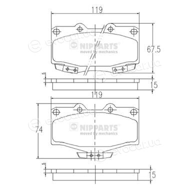 Nipparts J3602054