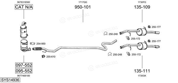 Bosal SYS14936