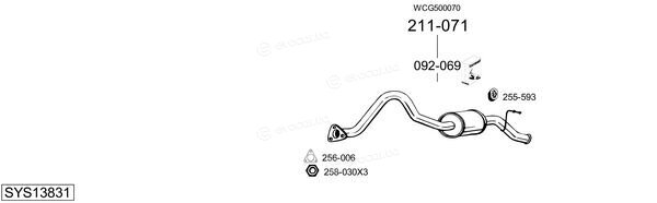 Bosal SYS13831