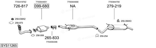 Bosal SYS11265