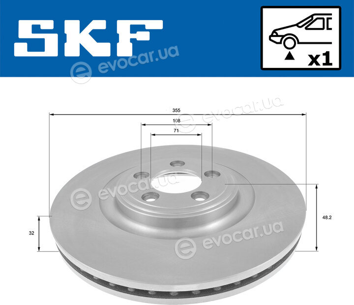 SKF VKBD 81105 V1