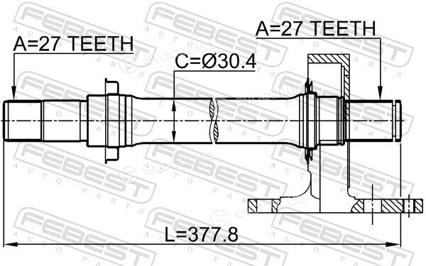 Febest 0312-CRVATRH