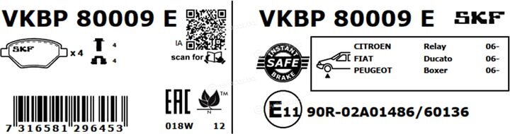 SKF VKBP 80009 E