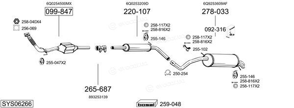 Bosal SYS06266