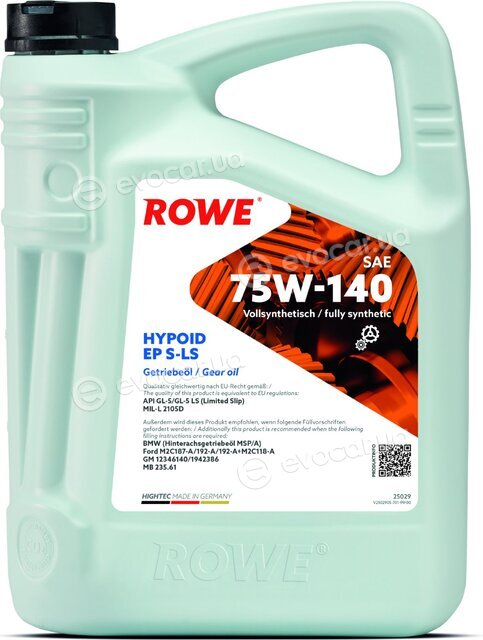 Rowe 25029-0050-99