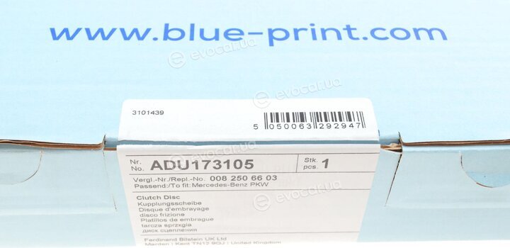 Blue Print ADU173105