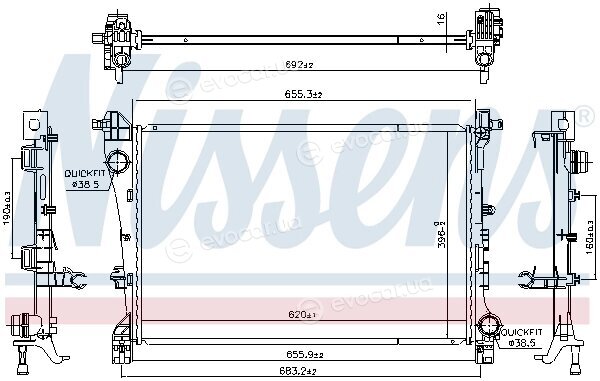 Nissens 606441
