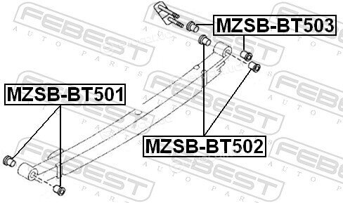 Febest MZSB-BT501