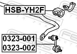 Febest HSB-YH2F