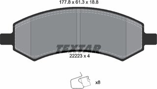 Textar 2222301