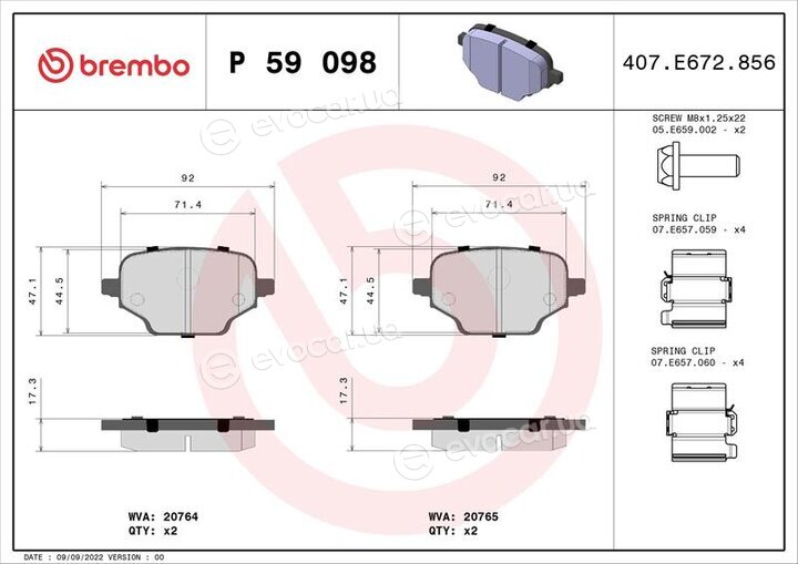 Brembo P 59 098