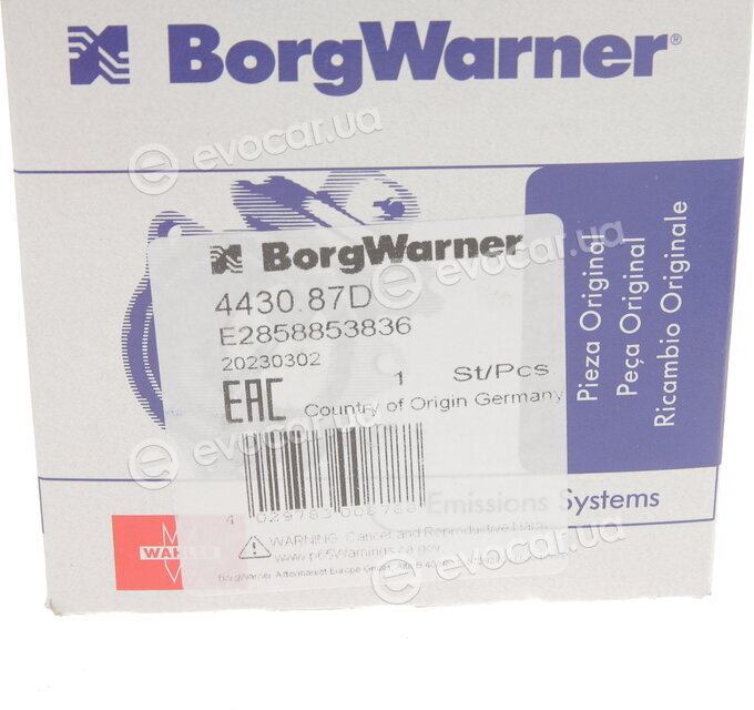 Wahler / BorgWarner 4430.87D