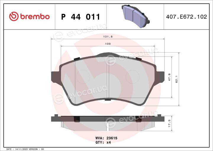 Brembo P 44 011