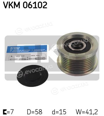 SKF VKM 06102