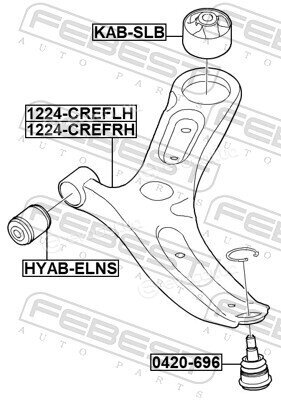Febest 1224-CREFRH