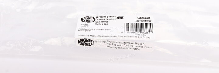 Magneti Marelli 430719044900