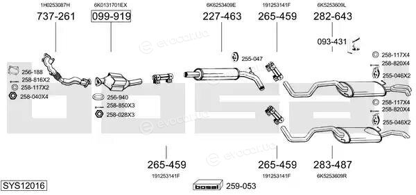 Bosal SYS12016