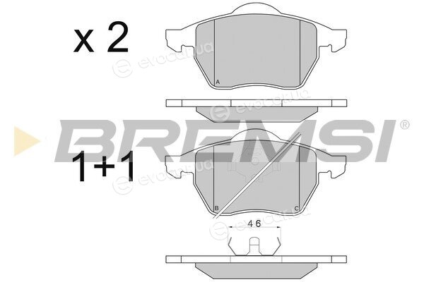 Bremsi BP2679