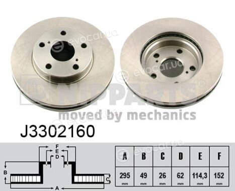 Nipparts J3302160