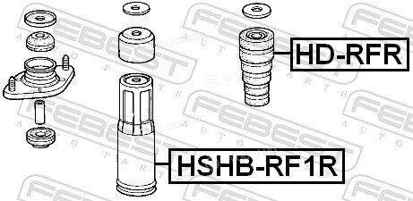Febest HD-RFR