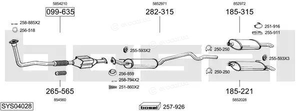 Bosal SYS04028