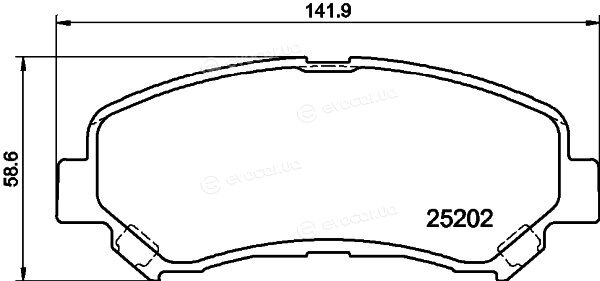 Hella Pagid 8DB 355 015-911